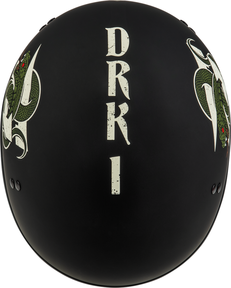 GMAX HH-65 DRK1 HELMET MATTE BLACK/BONE