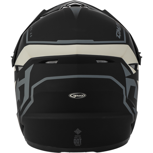 GMAX MX-46 COMPOUND HELMET BLACK/GREY /WHITE