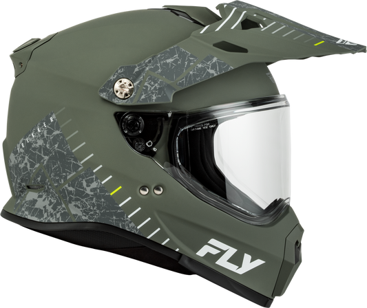 FLY RACING FLY TREKKER GRANITE HELMET SAGE/GREY
