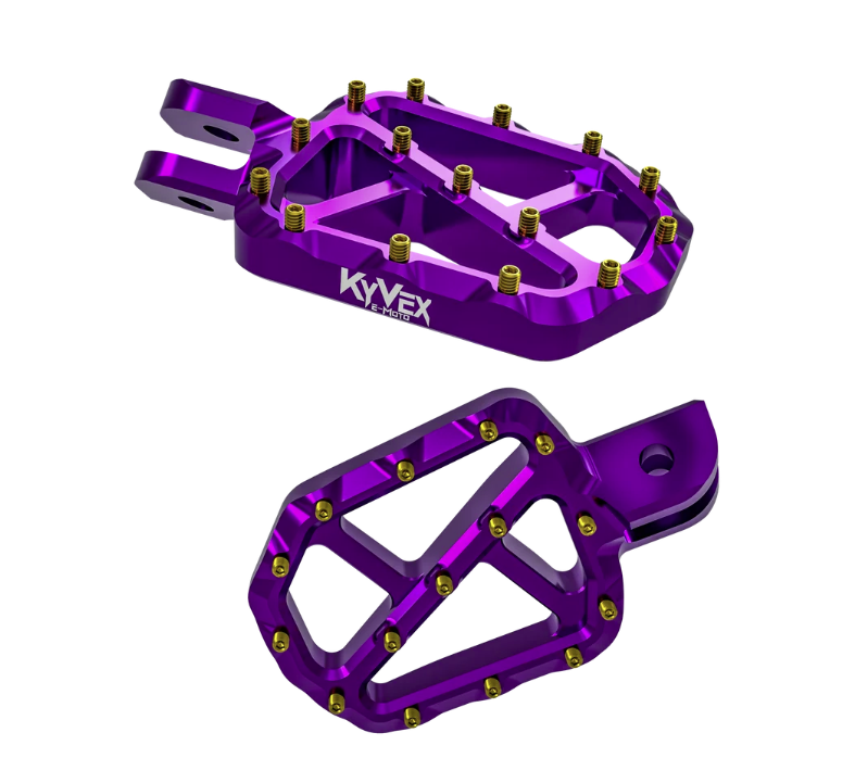 KyVex Billet Wide Foot Pegs