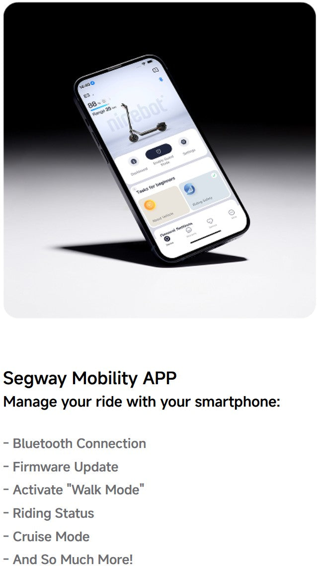 Segway E3 Pro Electric Scooter
