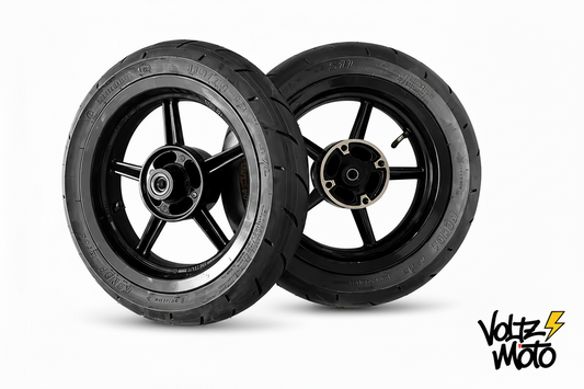 Supermoto 14inch wheel set
