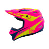 Answer 26 AR1 Mototown Helmet Matte Pink/Hyper Acid/Dark Blue