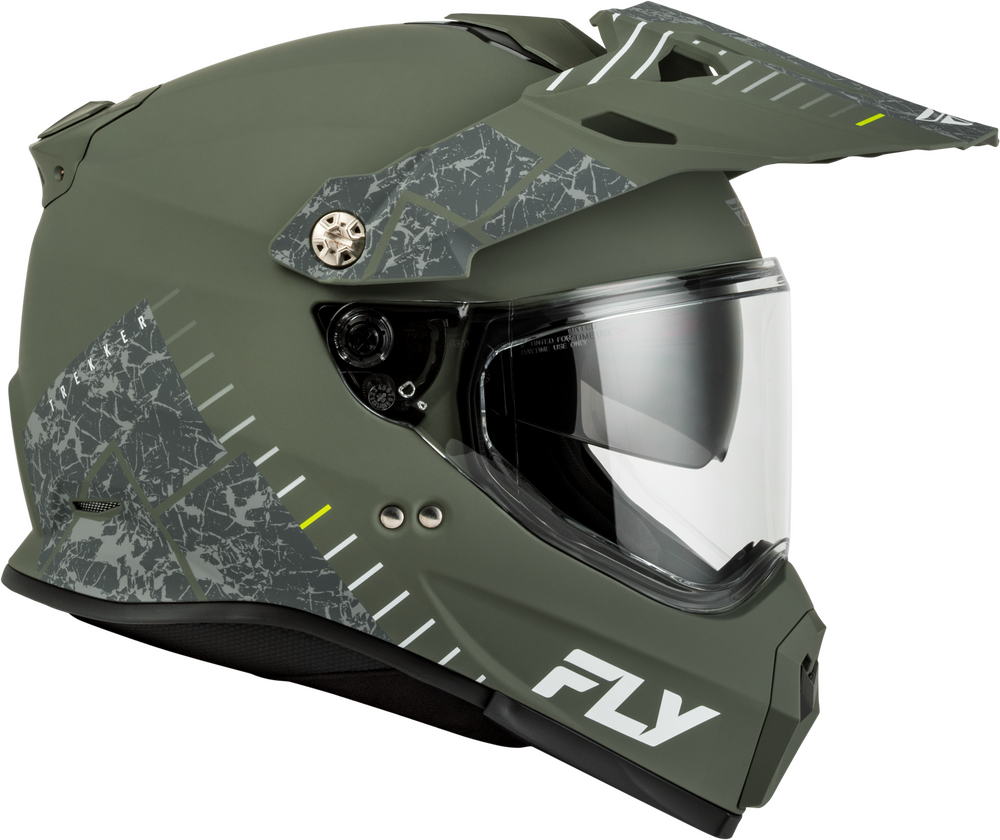 FLY RACING FLY TREKKER GRANITE HELMET SAGE/GREY