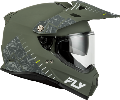 FLY RACING FLY TREKKER GRANITE HELMET SAGE/GREY