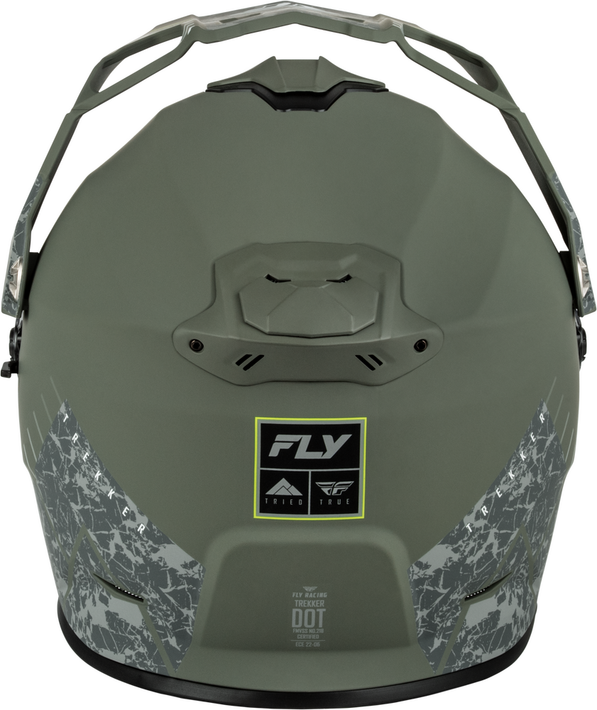 FLY RACING FLY TREKKER GRANITE HELMET SAGE/GREY