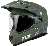 FLY RACING FLY TREKKER GRANITE HELMET SAGE/GREY