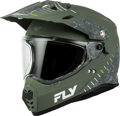 FLY RACING FLY TREKKER GRANITE HELMET SAGE/GREY