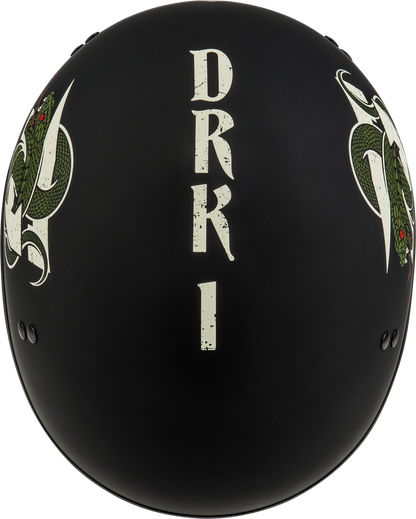 GMAX HH-65 DRK1 HELMET MATTE BLACK/BONE