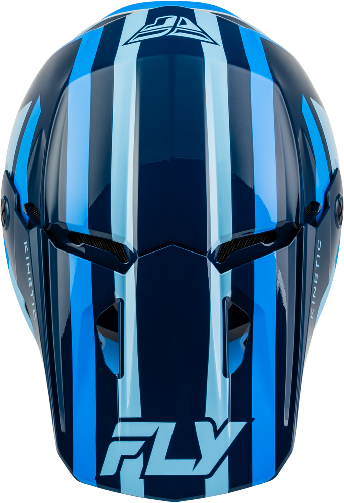 FLY RACING KINETIC SYNC HELMET NAVY/BLUE/LIGHT BLUE