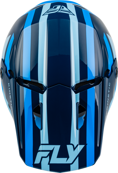 FLY RACING KINETIC SYNC HELMET NAVY/BLUE/LIGHT BLUE