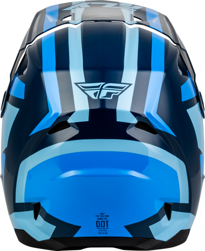 FLY RACING KINETIC SYNC HELMET NAVY/BLUE/LIGHT BLUE