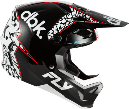 FLY RACING FORMULA CP DBK HELMET BLACK/WHITE/RED