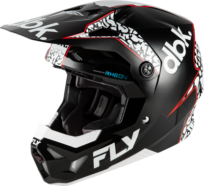 FLY RACING FORMULA CP DBK HELMET BLACK/WHITE/RED