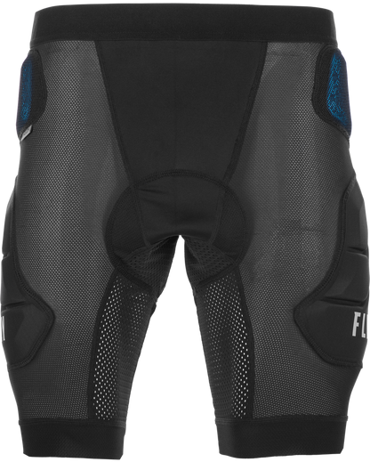 FLY RACING CE REVEL IMPACT SHORTS BLACK