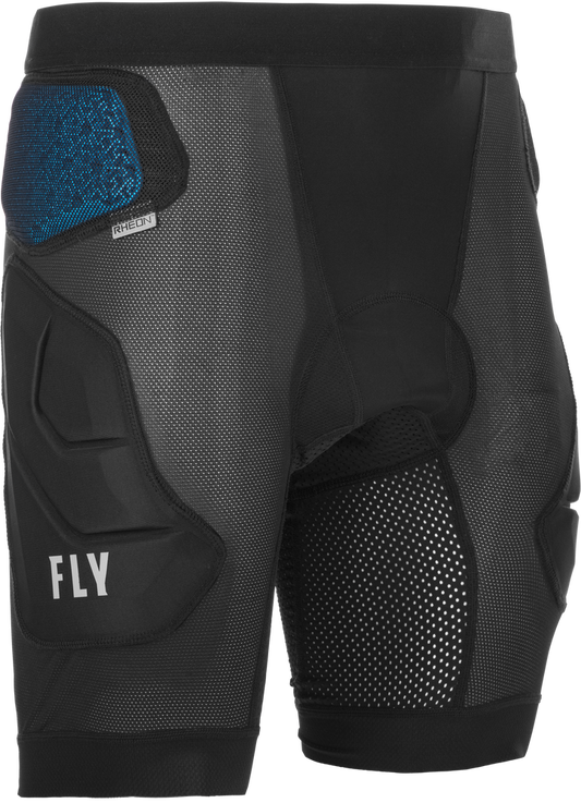 FLY RACING CE REVEL IMPACT SHORTS BLACK