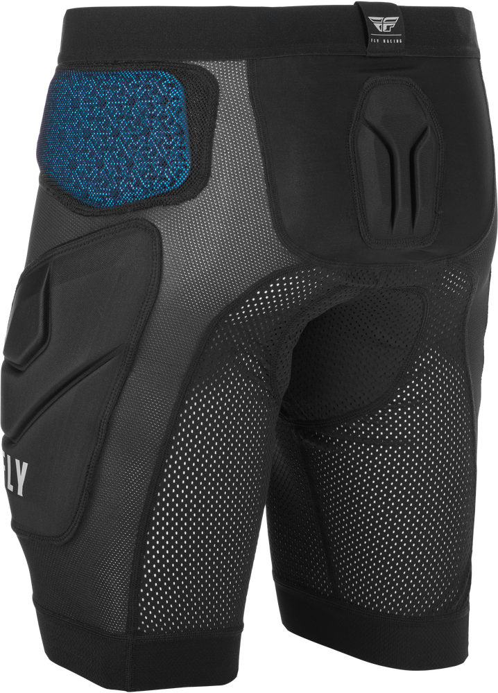 FLY RACING CE REVEL IMPACT SHORTS BLACK