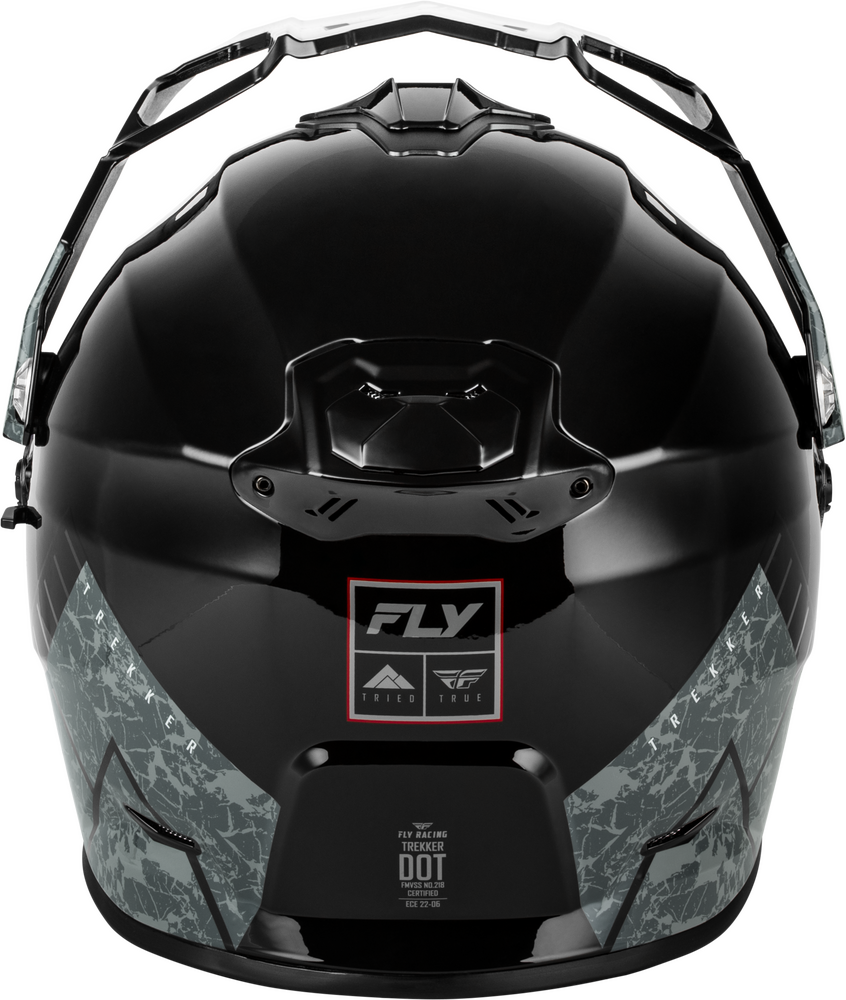 FLY RACING FLY TREKKER GRANITE HELMET BLACK/GREY