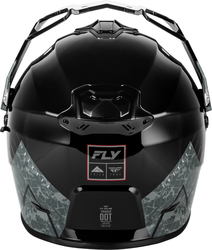 FLY RACING FLY TREKKER GRANITE HELMET BLACK/GREY