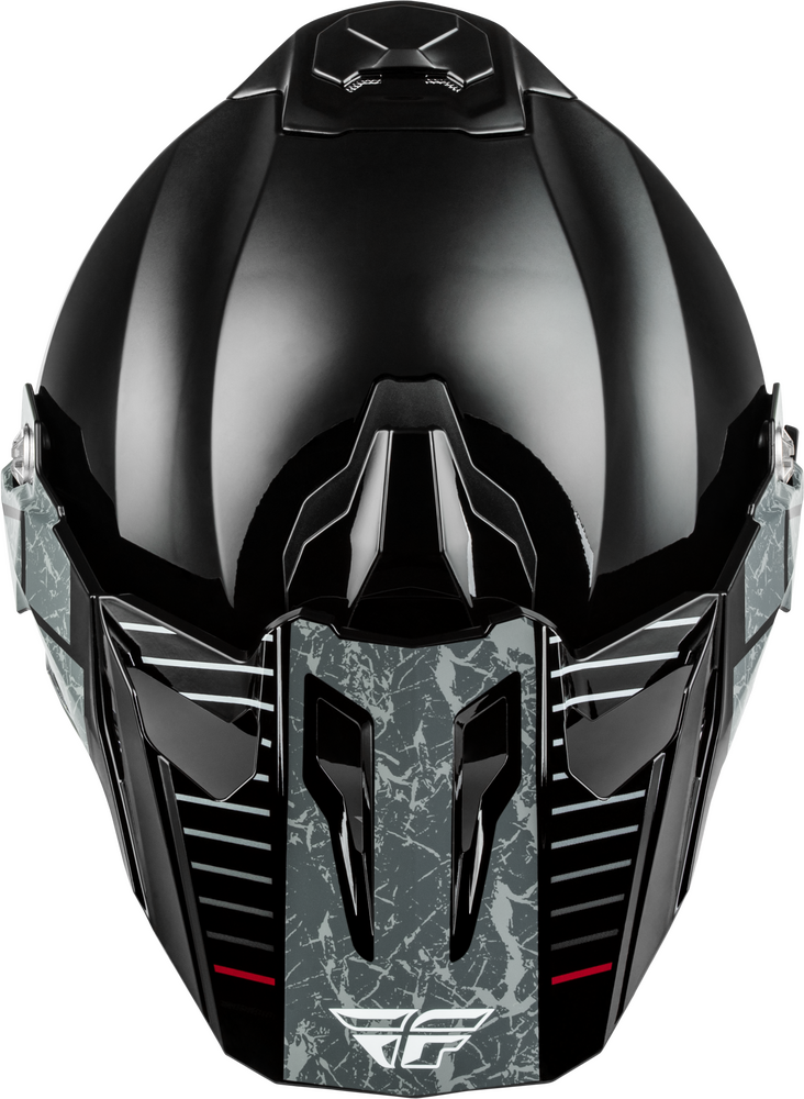 FLY RACING FLY TREKKER GRANITE HELMET BLACK/GREY