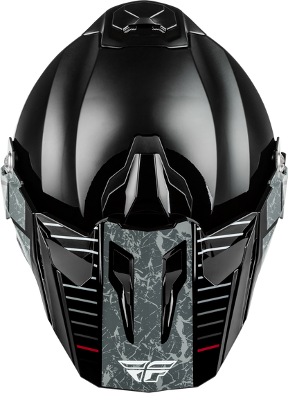 FLY RACING FLY TREKKER GRANITE HELMET BLACK/GREY