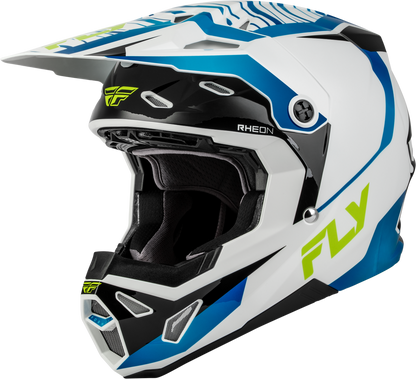 FLY RACING FORMULA CP CHARGE HELMET White/Blue/Black