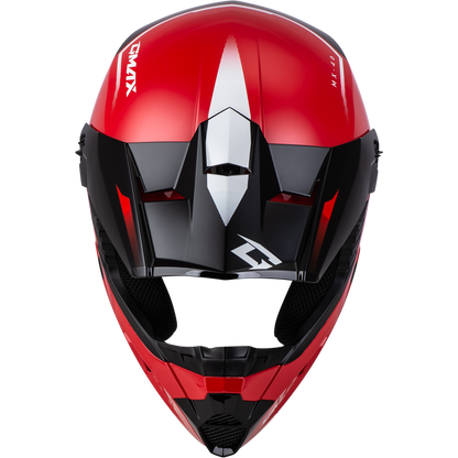 GMAX MX-46 COMPOUND HELMET RED/BLACK/WHITE