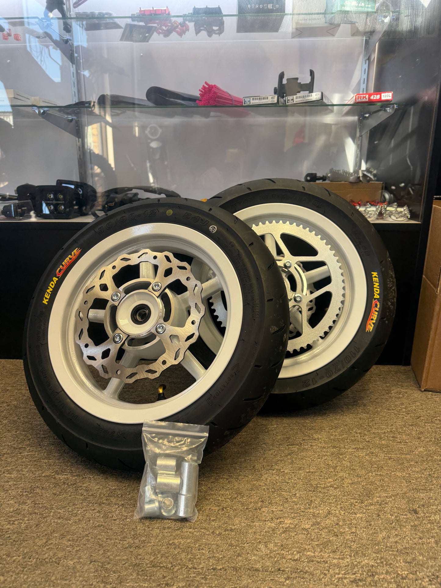 Supermoto Wheels Set 12 inch