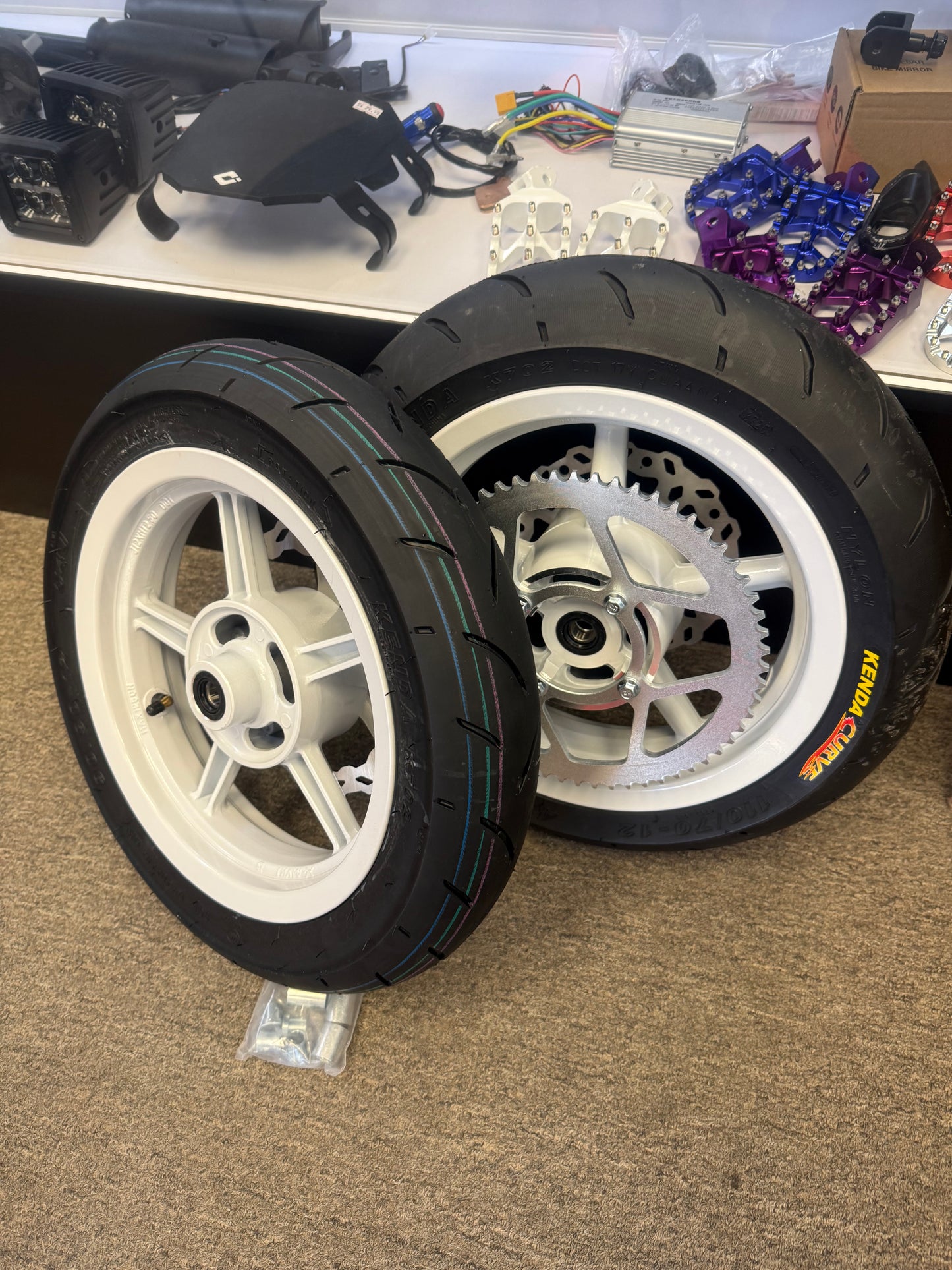 Supermoto Wheels Set 12 inch