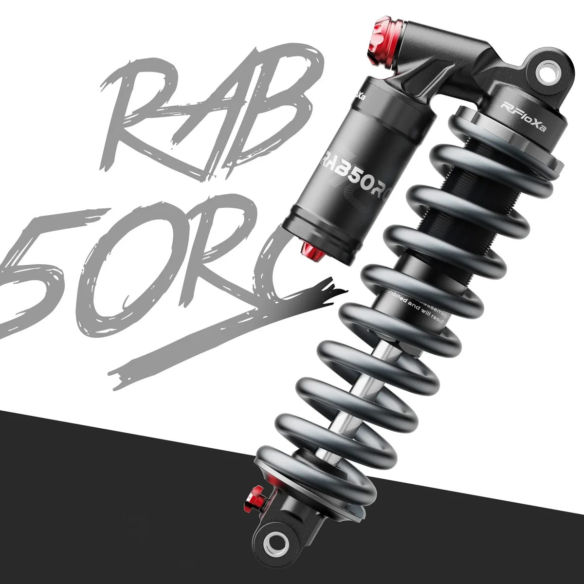 RFloXa RAB50RC - Rear shock Track‑Ready. Built to Take Abuse to tune it for the street