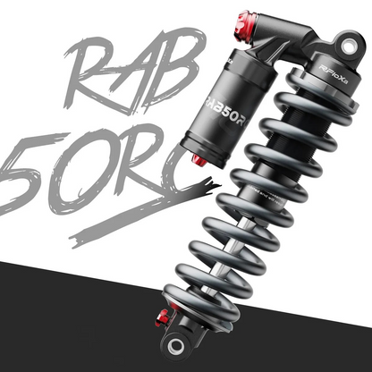 RFloXa RAB50RC - Rear shock Track‑Ready. Built to Take Abuse to tune it for the street