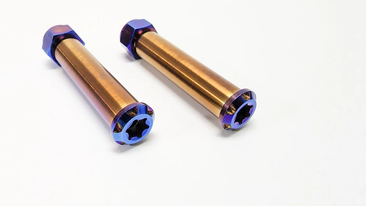 Warp9 Titanium Footpeg Pivot Pin