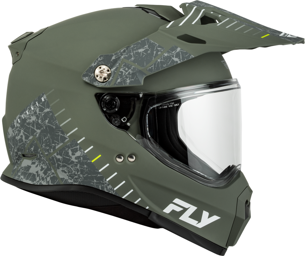 FLY RACING FLY TREKKER GRANITE HELMET SAGE/GREY