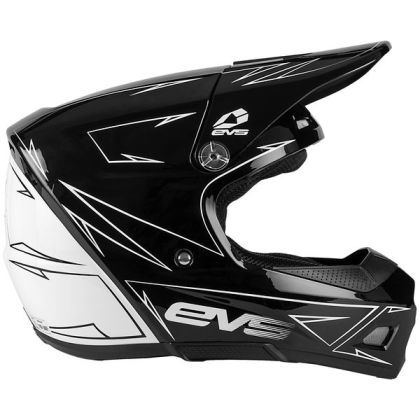 EVS T3 Pinner Helmet 50-50 white/pink/blk-youth medium