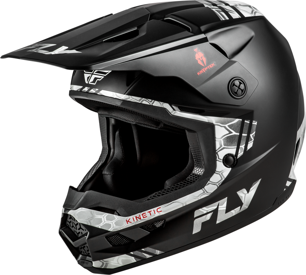 FLY RACING KINETIC VERDICT KRYPTEK HELMET BLACK/GREY