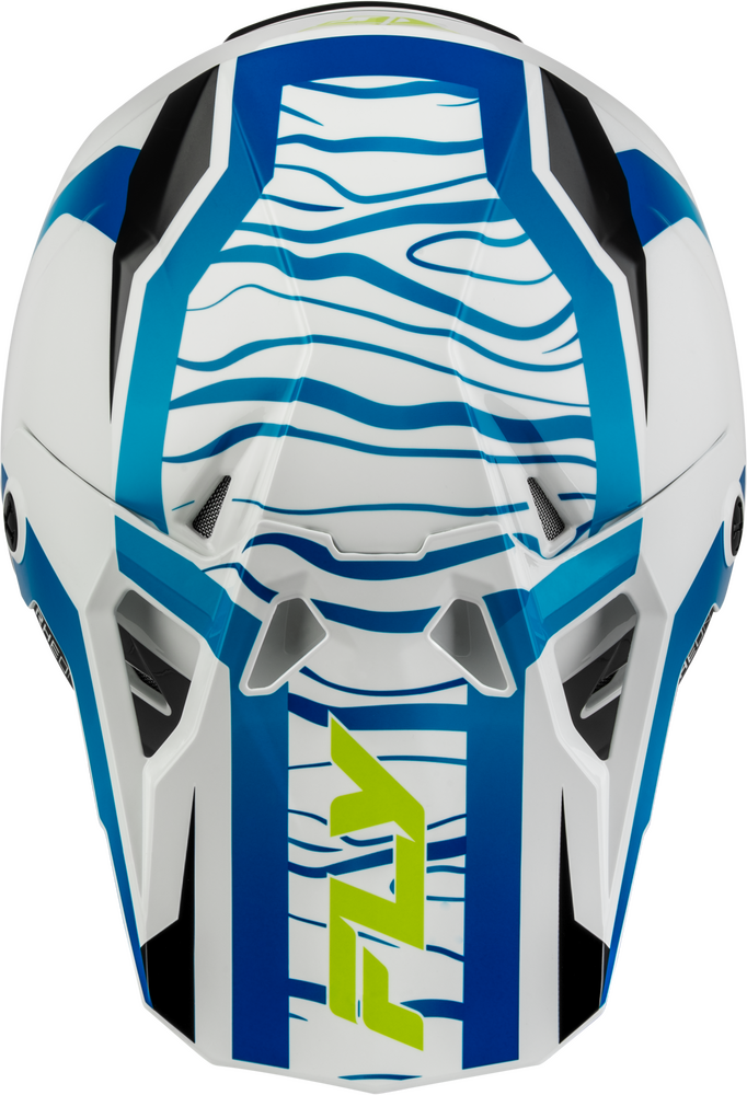 FLY RACING FORMULA CP CHARGE HELMET White/Blue/Black