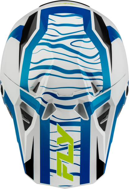 FLY RACING FORMULA CP CHARGE HELMET White/Blue/Black
