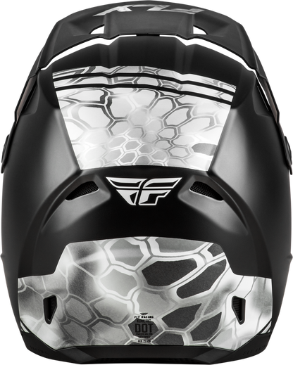FLY RACING KINETIC VERDICT KRYPTEK HELMET BLACK/GREY