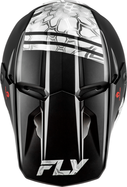 FLY RACING KINETIC VERDICT KRYPTEK HELMET BLACK/GREY