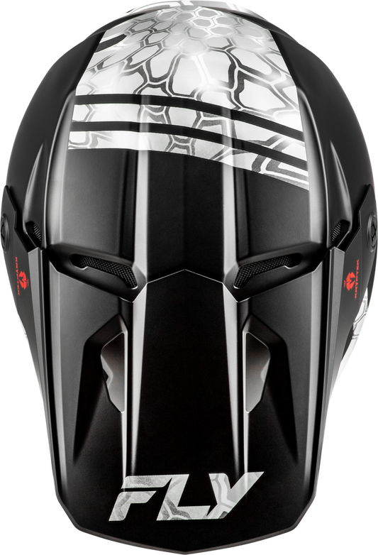 FLY RACING KINETIC VERDICT KRYPTEK HELMET BLACK/GREY