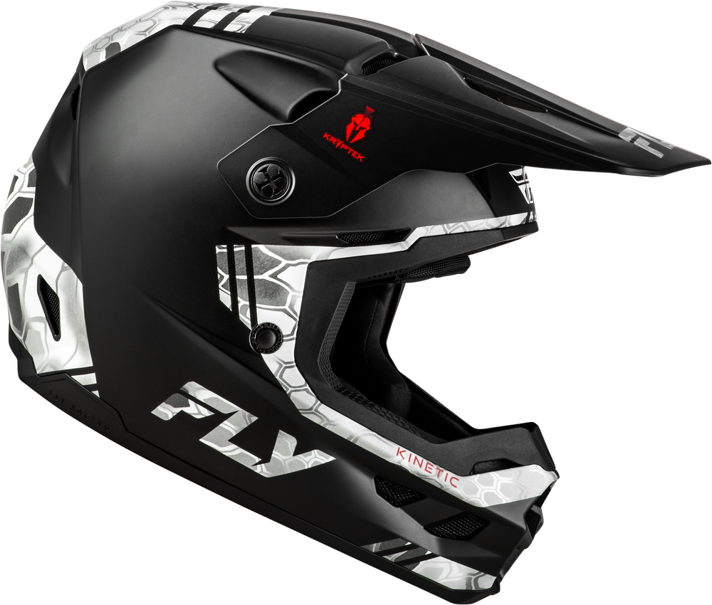 FLY RACING KINETIC VERDICT KRYPTEK HELMET BLACK/GREY