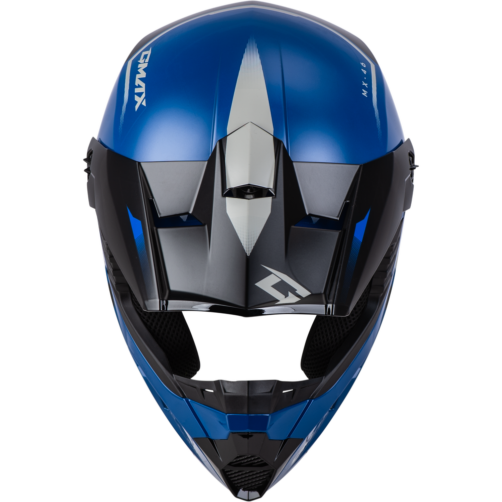 GMAX MX-46 COMPOUND HELMET BLUE/BLACK/GREY
