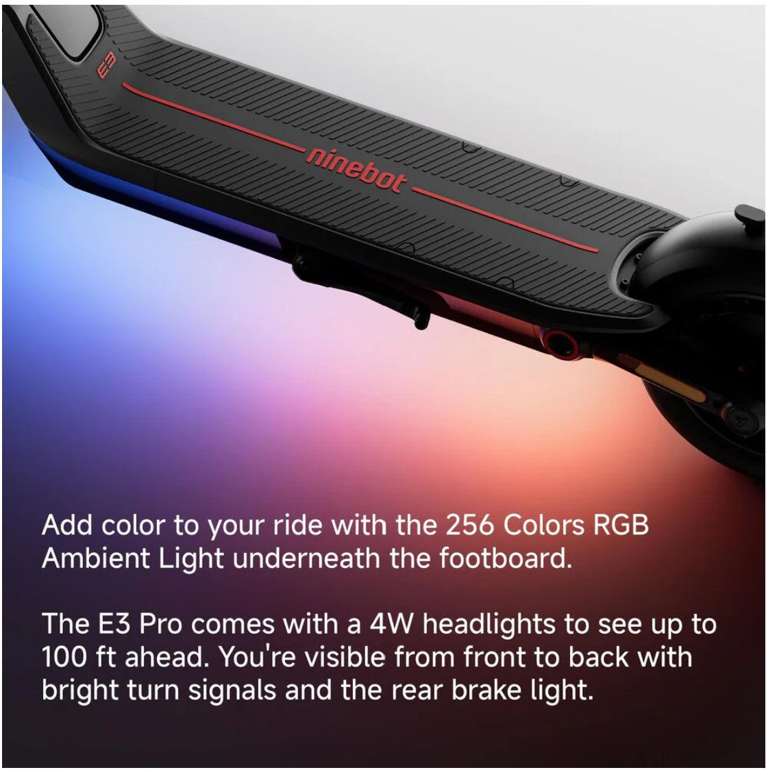 Segway E3 Pro Electric Scooter