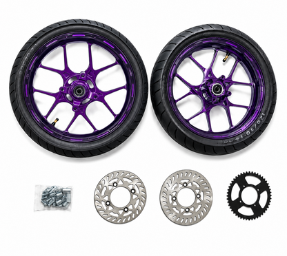 Supermoto 14inch Billet Wheel set