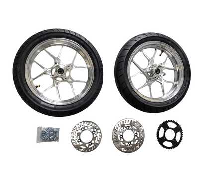 Supermoto 14inch Billet Wheel set