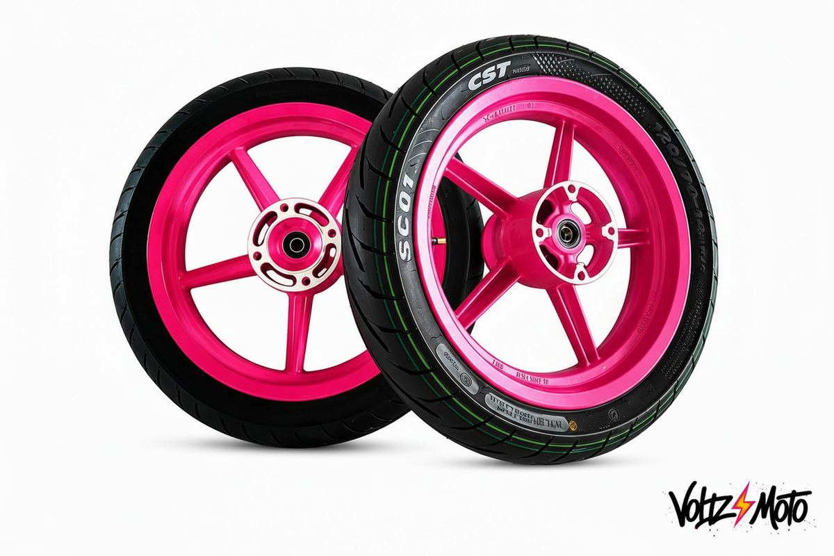 Raffle for Supermoto 14inch Wheel Set — 20 Tickets at $20 Each